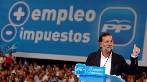 Rajoy, más empleo, menos impuestos